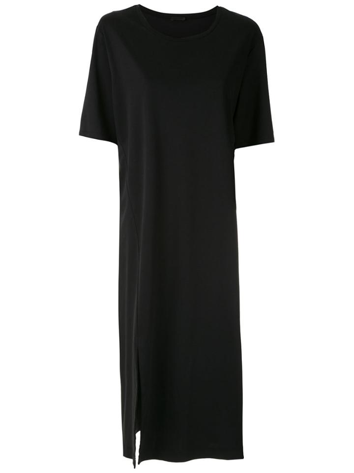 Osklen Soft Cotton Short Dress - Black