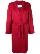 Max Mara Lilia Wrap Coat - Red
