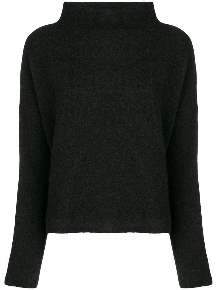 Filippa-k Funnel-neck Sweater - Black