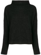 Filippa-k Funnel-neck Sweater - Black
