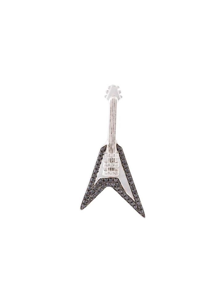 Yvonne Léon Guitar Earring, Women's, Metallic