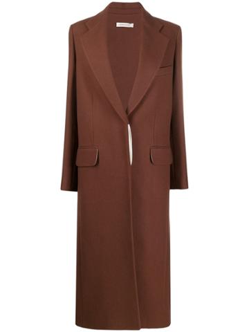 Boon The Shop Single-breasted Tailored Coat - Brown