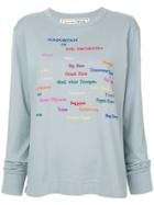 Tu Es Mon Trésor The Orchestra Long Sleeve T-shirt - Blue