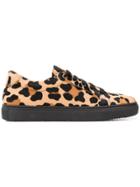 P.a.r.o.s.h. Snelo Leopard Sneakers - Black