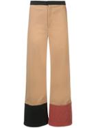 Rosie Assoulin Contrasting Cuffed Trousers - Brown