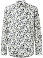 Michael Kors Collection Floral Print Shirt - White