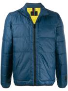 Ps Paul Smith Contrast Lined Padded Jacket - Blue