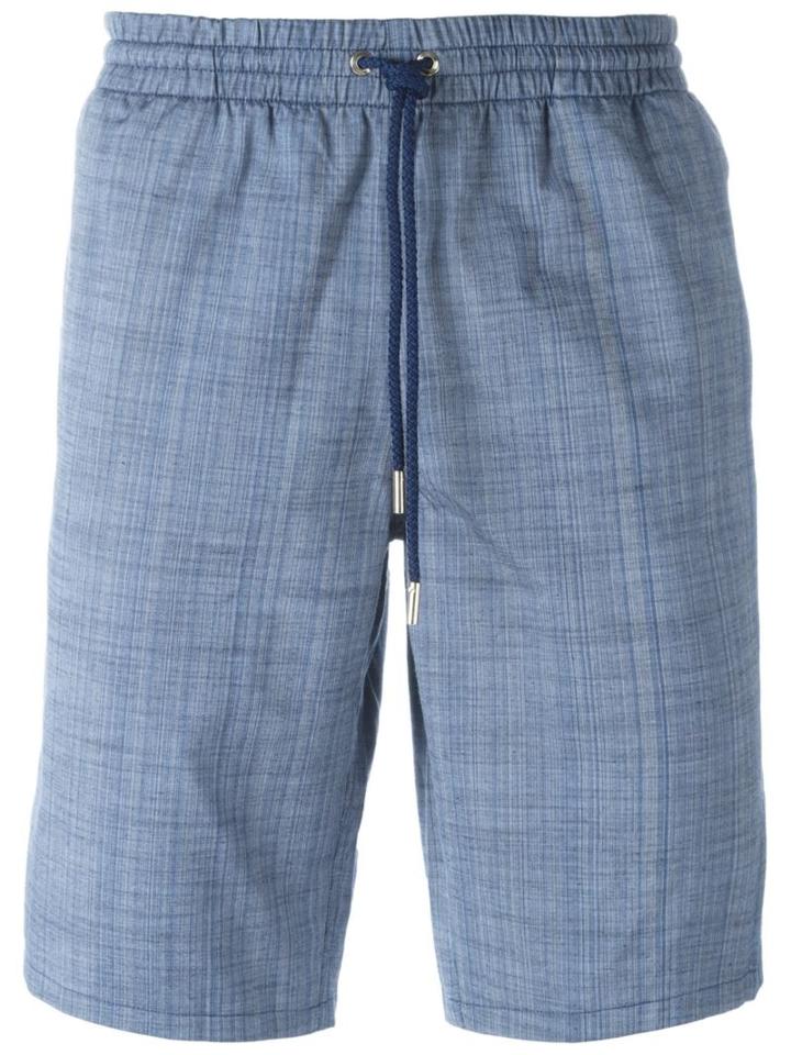 La Perla Denim Time Swim Shorts, Men's, Size: M, Blue, Polyester/cotton