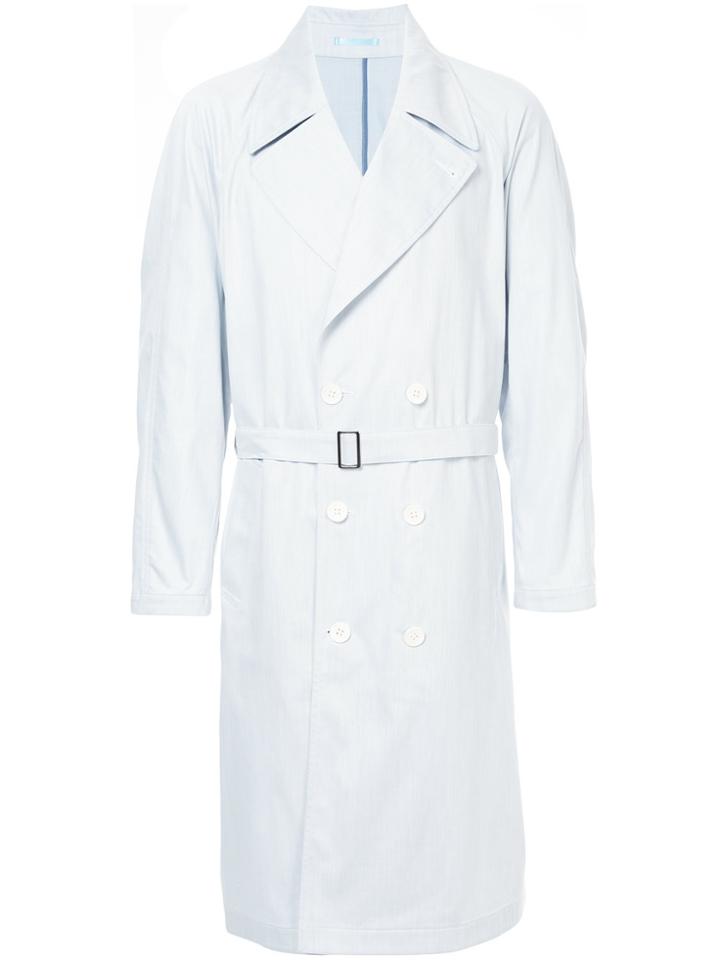 Guild Prime Belted Trench Coat - Blue