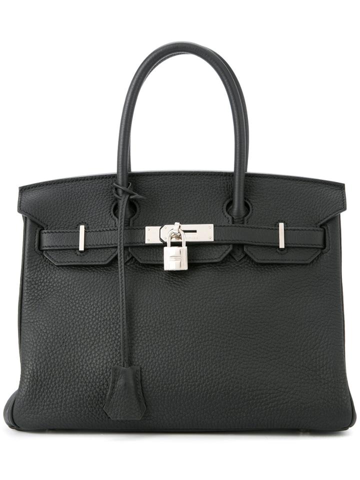 Hermès Vintage Birkin 30 Bag - Black