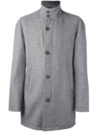 Herno High Neck Coat - Grey