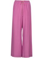 Astraet High-waisted Trousers - Pink & Purple