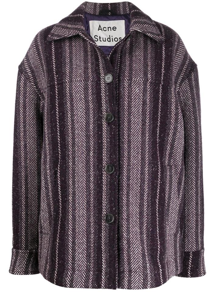 Acne Studios Striped Blazer - Black