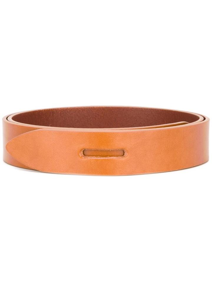 Isabel Marant Étoile 'lecce' Belt, Women's, Size: Large, Nude/neutrals, Calf Leather