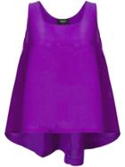 Rochas Flared Cami - Purple
