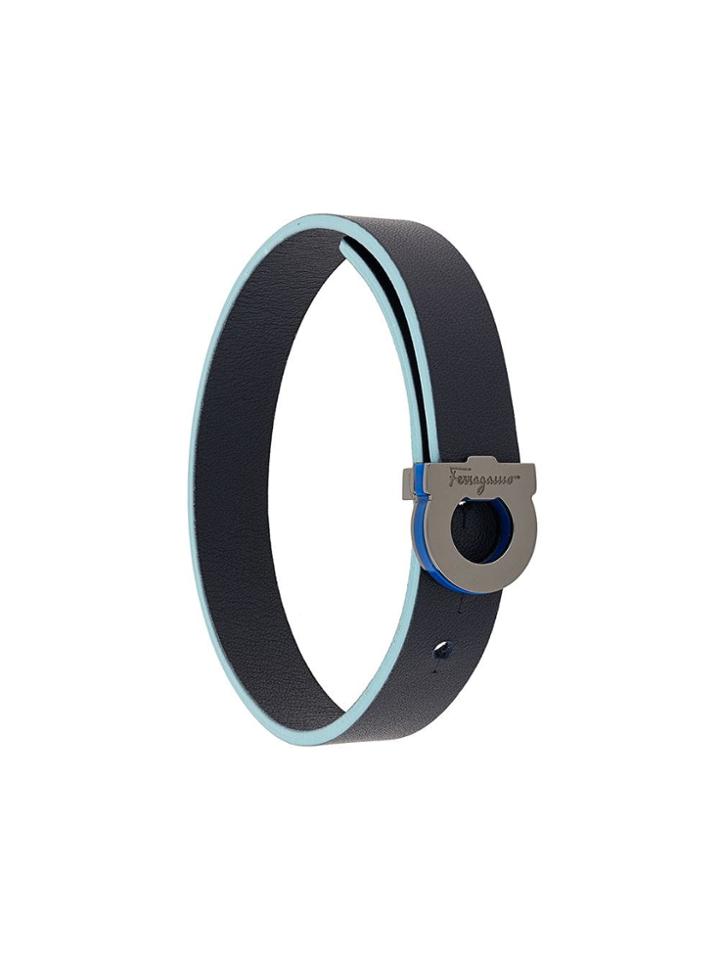 Salvatore Ferragamo Gancio Bracelt - Blue