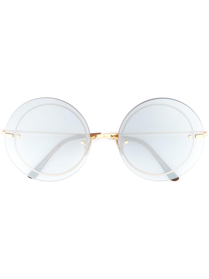 Spektre Narciso Round Sunglasses - Blue