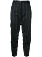 Forme D'expression Slit-cuff Chinos - Black
