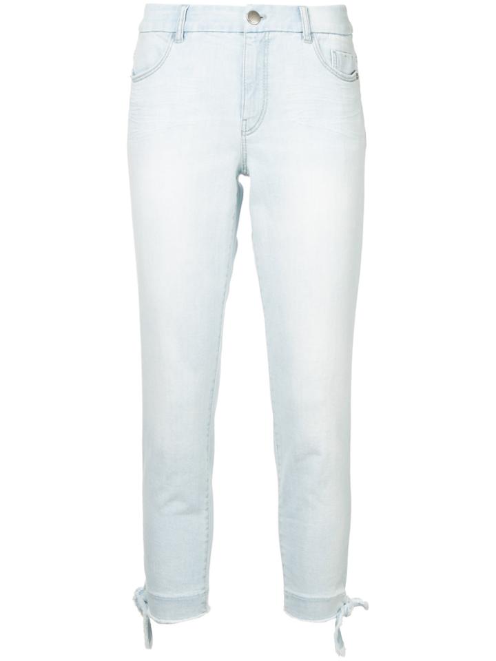 Marc Cain Slim Cropped Jeans - Blue