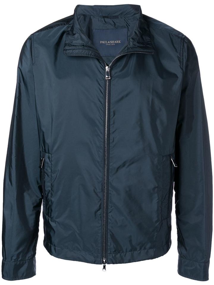 Paul & Shark Lightweight Track Style Jacket - Blue