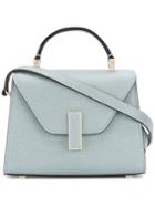 Valextra Foldover Mini Tote - Blue