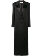 Marques'almeida Long Tailored Double-breasted Coat - Black