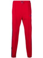 Unravel Project Drawstring Track Trousers - Red