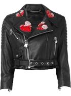 Philipp Plein 'for Love' Biker Jacket