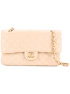 Chanel Vintage Double Flap Shoulder Bag - Nude & Neutrals