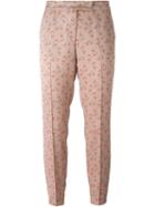 Etro Paisley Print Trousers, Women's, Size: 42, Nude/neutrals, Viscose
