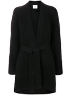 Le Kasha Cashmere Belted Cardigan - Black