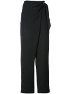 Dion Lee Tie Front Trousers - Black
