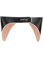 Off-white Curved Belt - Black