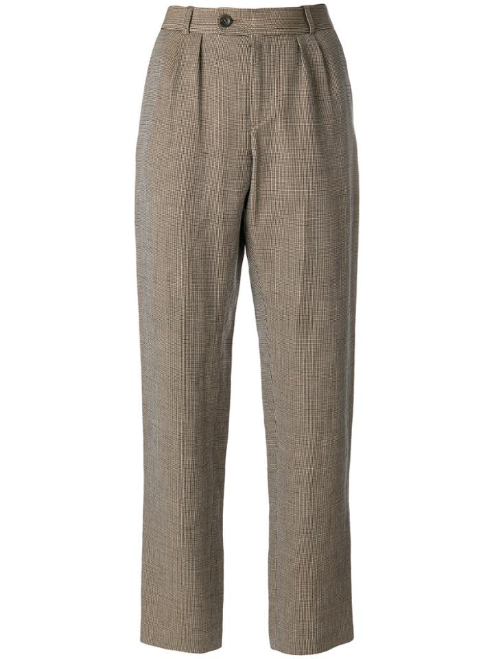 A.p.c. Baggy Fit Trousers - Brown