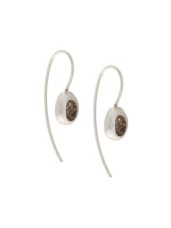 Rosa Maria Dia Drop Earring - Metallic