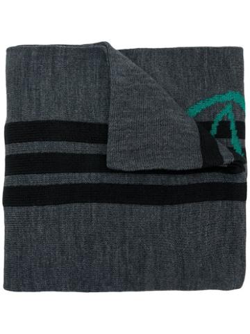 Gosha Rubchinskiy Gosha Rubchinskiy X Adidas Logo Scarf - Grey