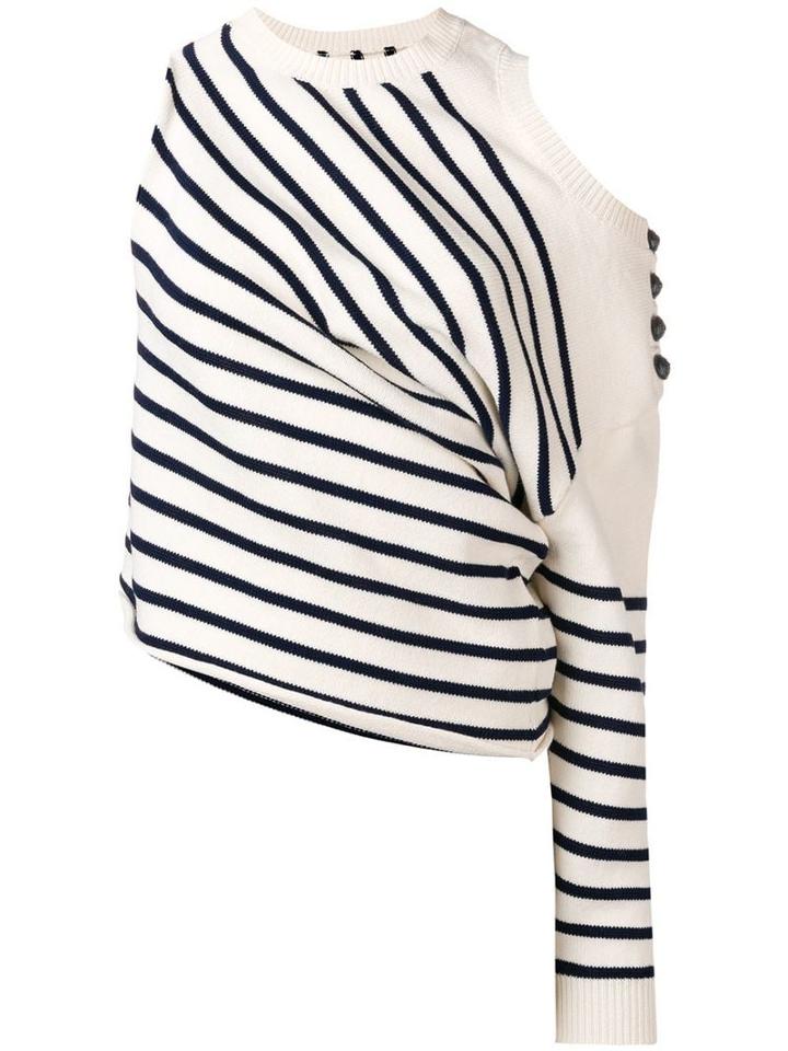 Zadig & Voltaire Fashion Show Ceane One-sleeve Jumper - White