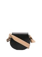 Mm6 Maison Margiela Foldover Top Crossbody Bag - Black