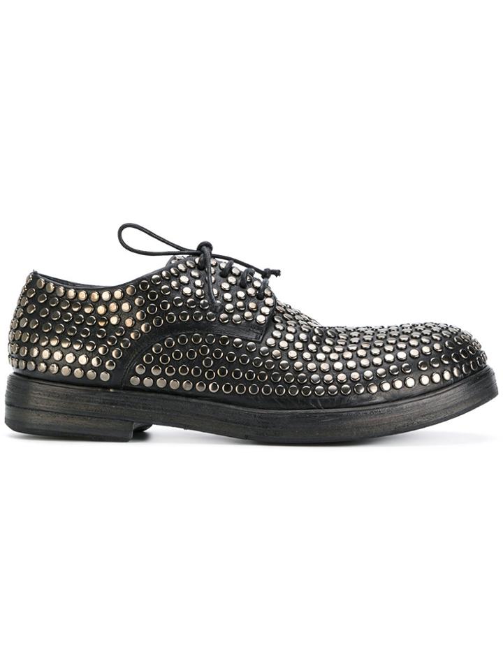 Marsèll Studded Derby Shoes - Black