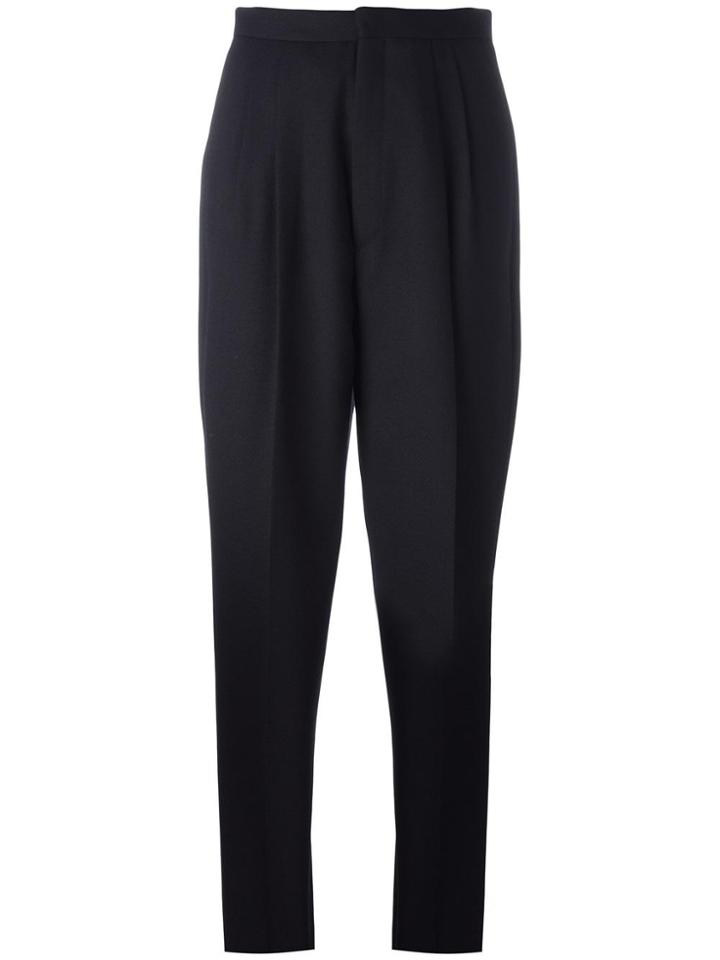 Saint Laurent 'iconic Le Smoking' Tube Trousers - Black