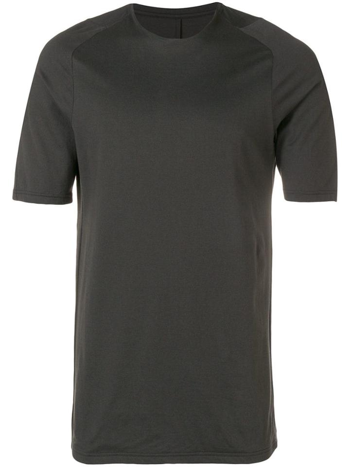 Devoa Round Neck T-shirt - Grey