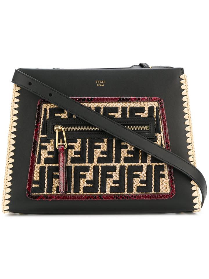 Fendi Runaway Shoulder Bag - Black