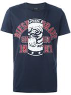 Diesel Tiger Logo Print T-shirt