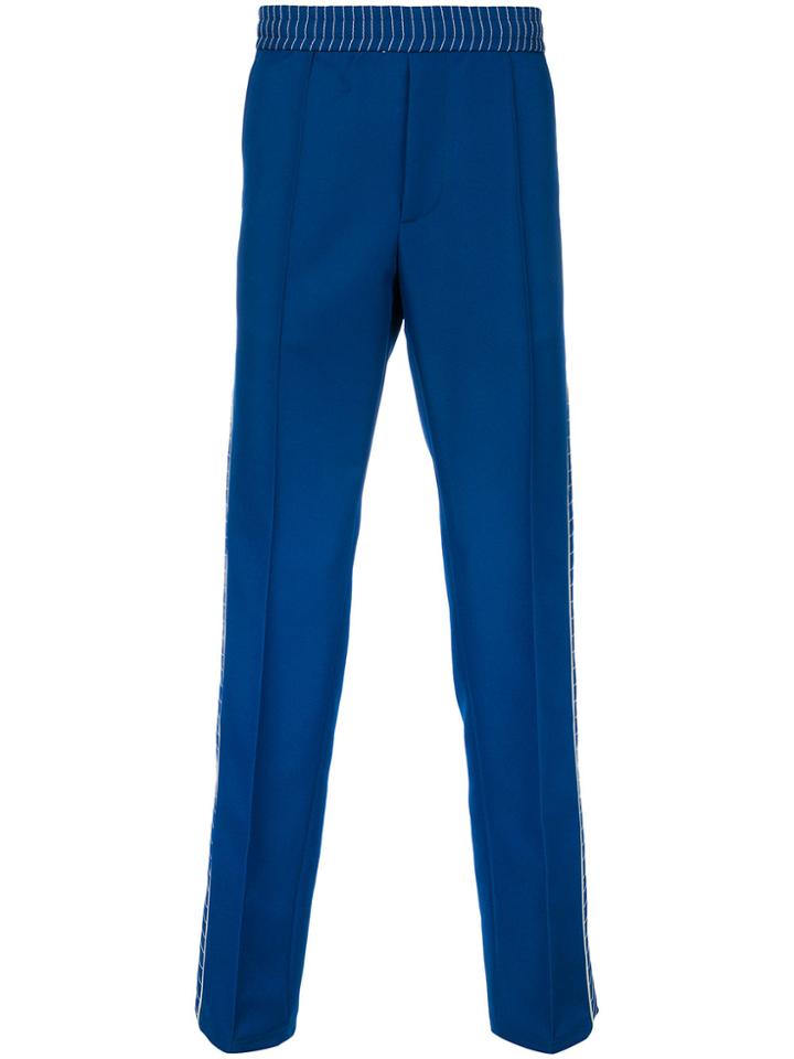 Valentino Tailored Track Pants - Blue