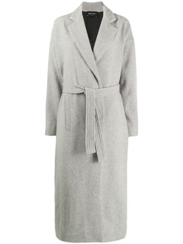 Andrea Ya'aqov Belted Waist Coat - Grey