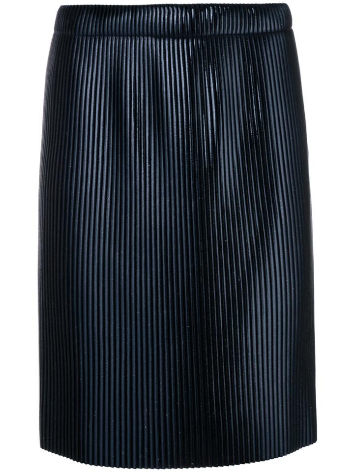 Golden Goose Deluxe Brand Ribbed Knee Length Skirt - Blue
