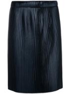 Golden Goose Deluxe Brand Ribbed Knee Length Skirt - Blue