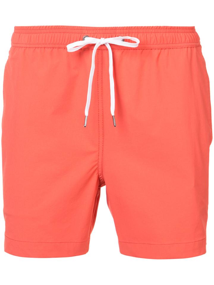 Onia Charles Swim Shorts - Yellow & Orange
