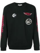 Mcq Alexander Mcqueen Santa Rosa Racing Sweatshirt - Black