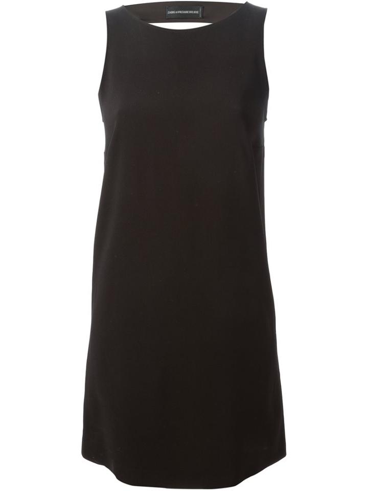 Zadig & Voltaire Cut Out Back Tank Top